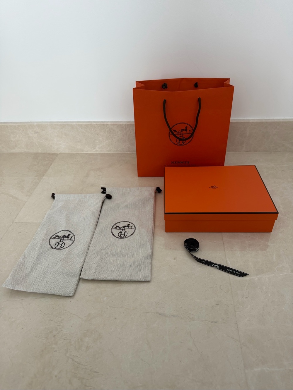Authentic Hermes Oran Gift Packaging Set